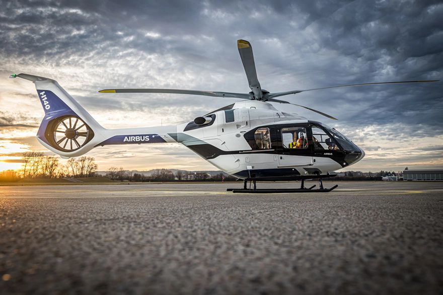 Airbus introduces the light twin-engined H140