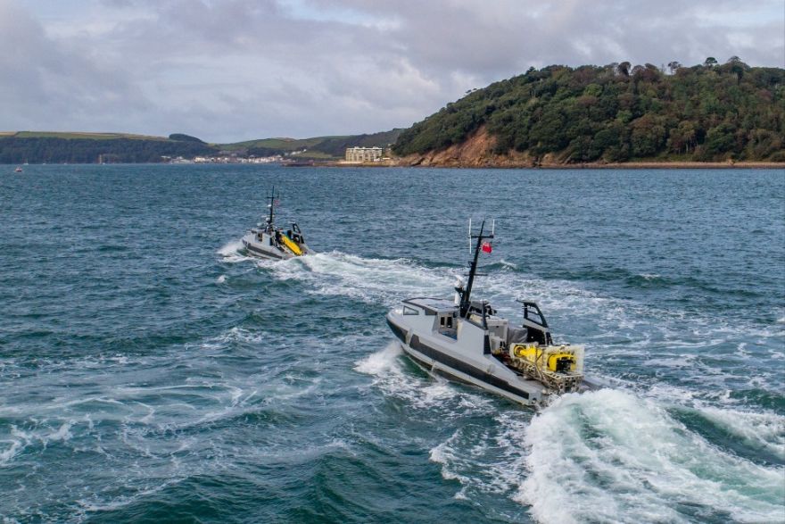 UK’s first uncrewed mine-hunting vessel delivered