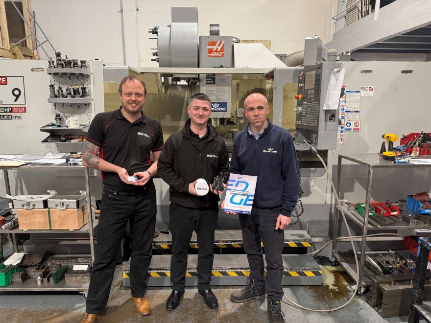 DaceCrown cuts cycle times by 90% with new tooling