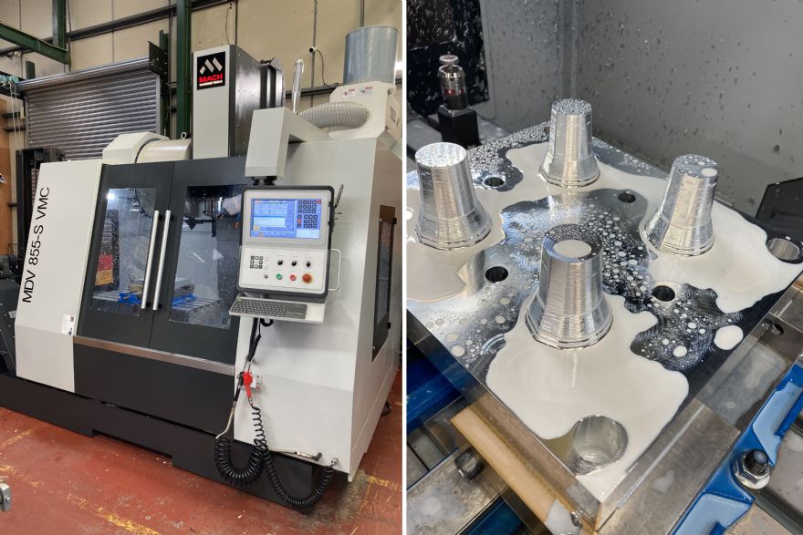Injection moulder’s toolroom enhanced with three-axis VMC