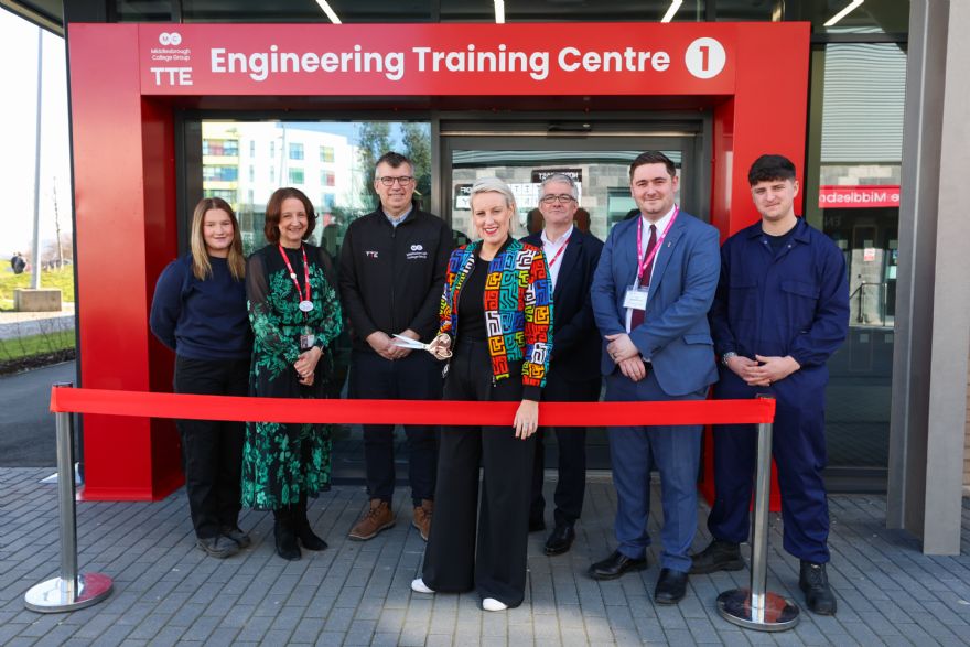 Middlesbrough College opens £12 million TTE Centre