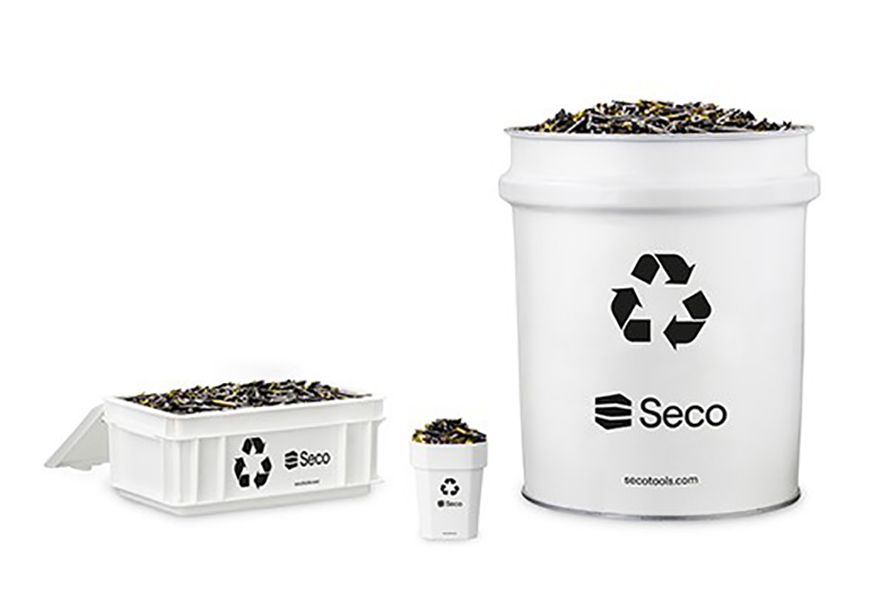 Seco transforms used carbide recycling with self-service platform