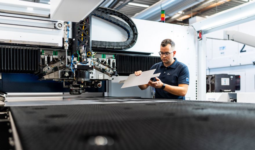 Trumpf punch laser machine is now more productive
