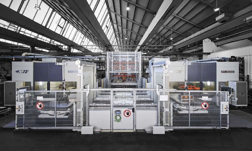 Automatic storage and handling system for machining centres
