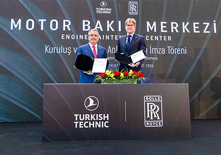 Rolls-Royce and Turkish Technic to establish MRO facility