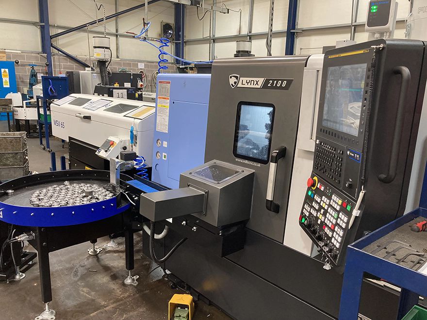 Lynx lathe selected to produce new range of ball transfer units