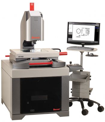 Vision system multi-probe CNC video from Starrett