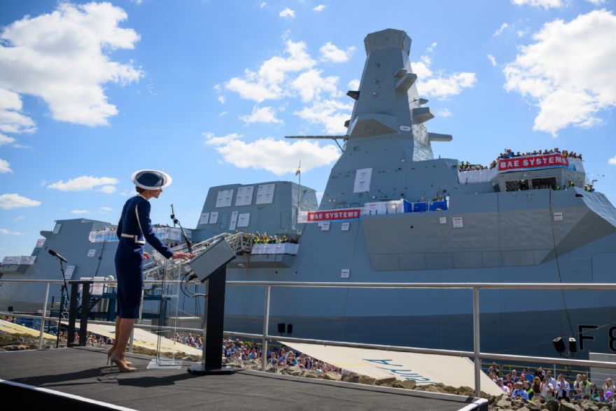 First of Royal Navy’s new submarine-hunting frigates named