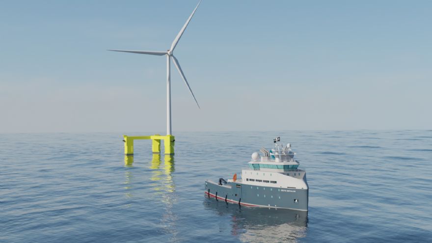 Floating wind installation vessel concept unveiled