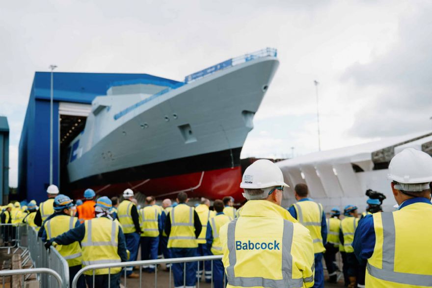First Type 31 frigate ‘ventures out’ in Rosyth