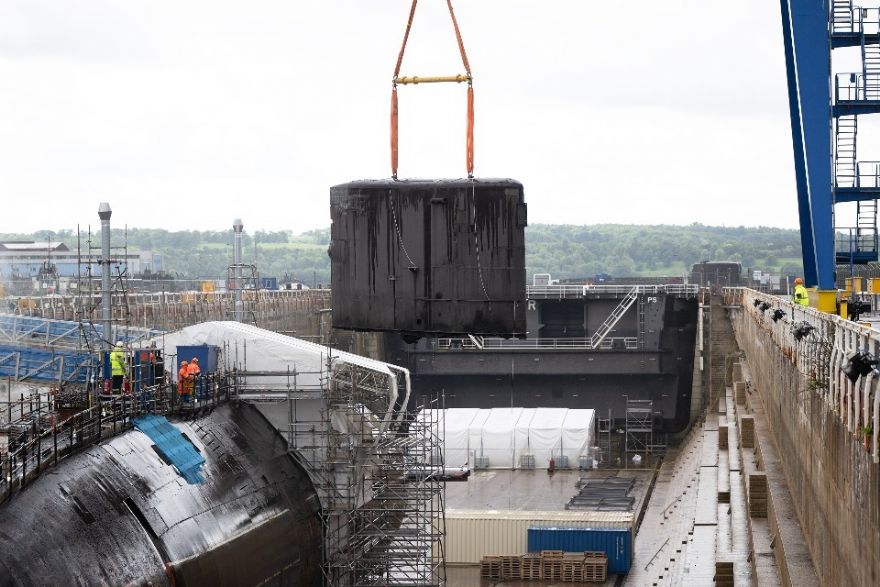 Milestone achieved in MoD submarine dismantling project 