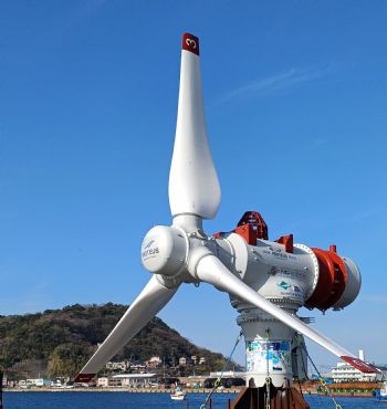 Proteus 1.1MW tidal turbine certified and operational in Japan