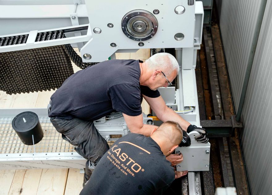 German stockholder upgrades bar storage system