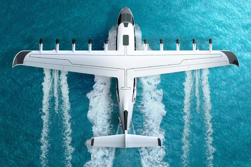JEKTA begins flight testing of a scaled amphibious aircraft