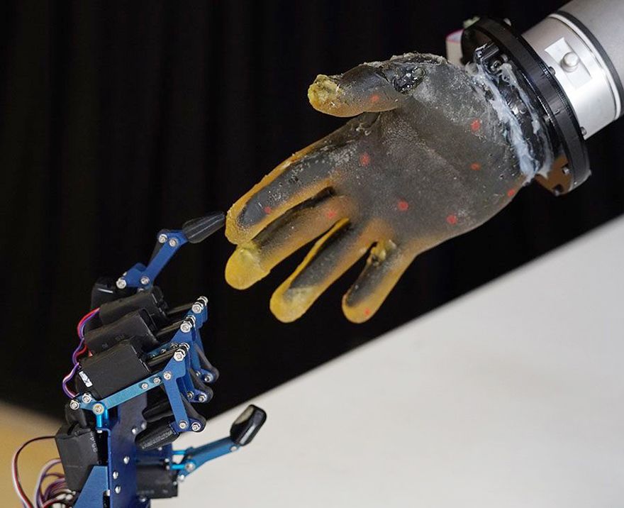 Single-material electronic skin gives robots the human touch