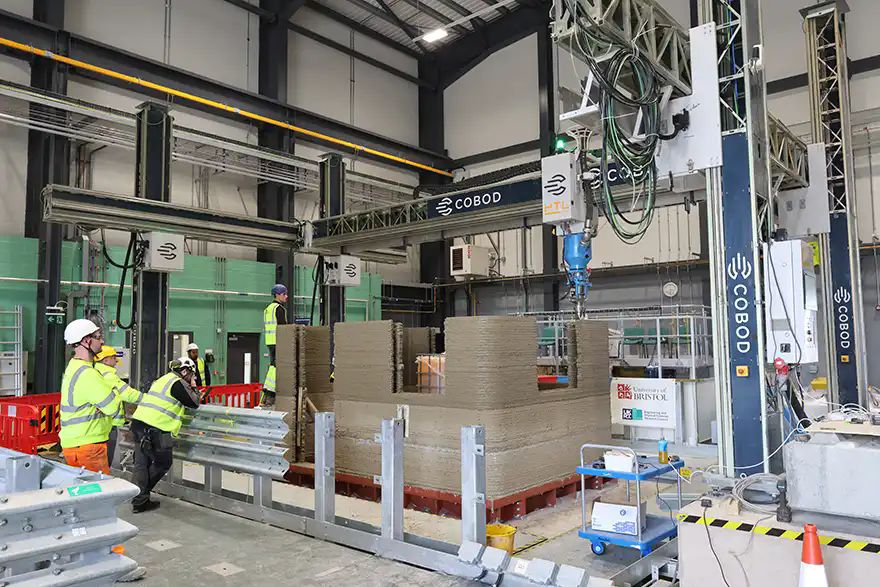 Simulated earthquakes stress-test 3-D printed buildings