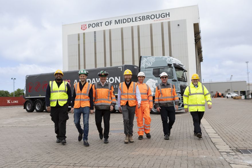 Haulage firm powers ahead with electric truck trials