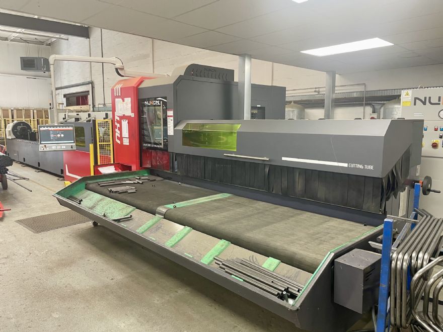 Manufacturer invests in Nukon tube and pipe fibre laser