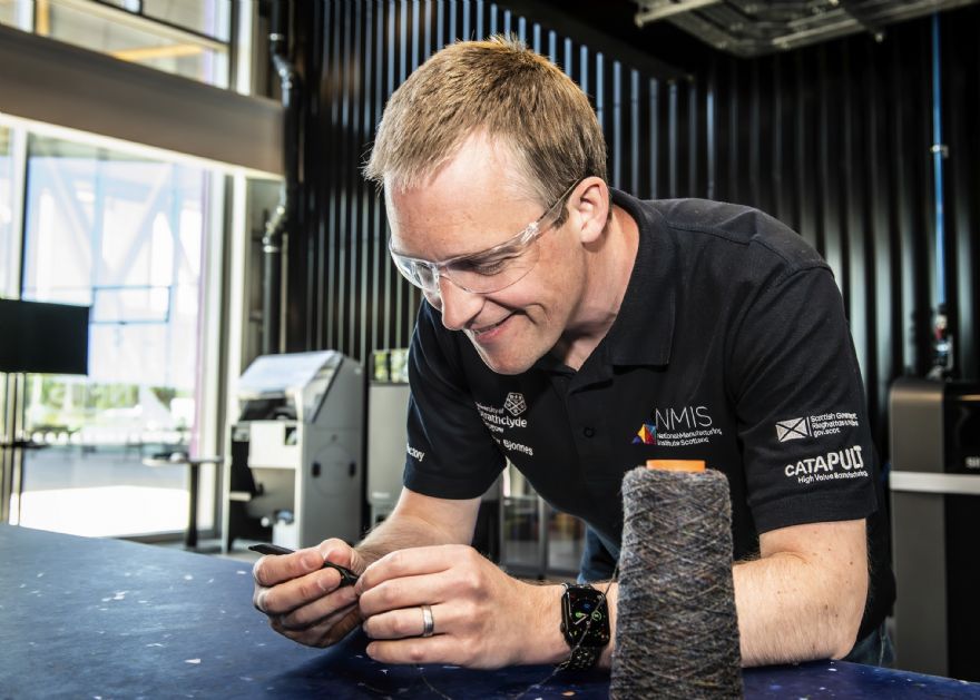 Harris Tweed combines AM with centuries-old craft