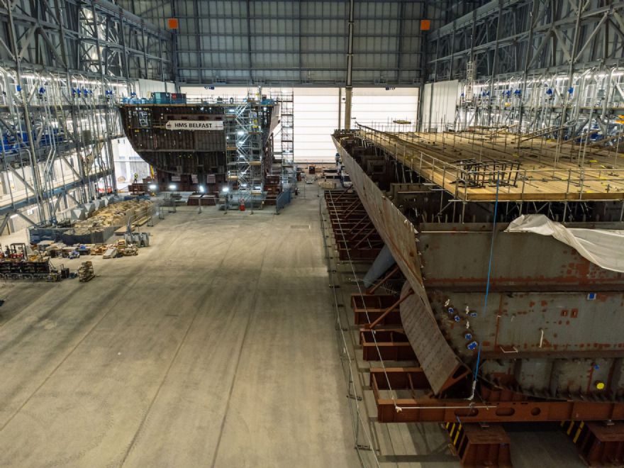 New shipbuilding facility opens in Glasgow 