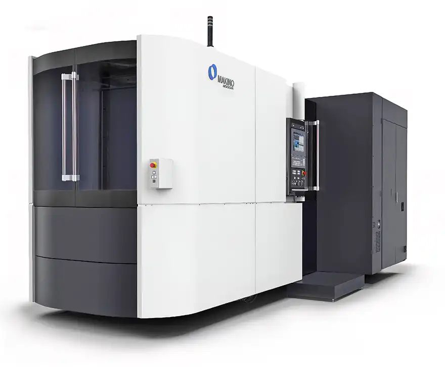 Five-axis HMC features novel chip breaking function