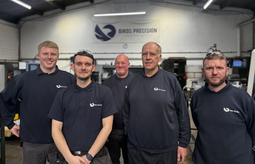 Birds Precision flying high with Sodick wire EDM 