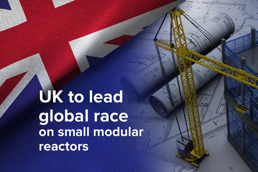 UK and Czechia to lead global race on small modular reactors