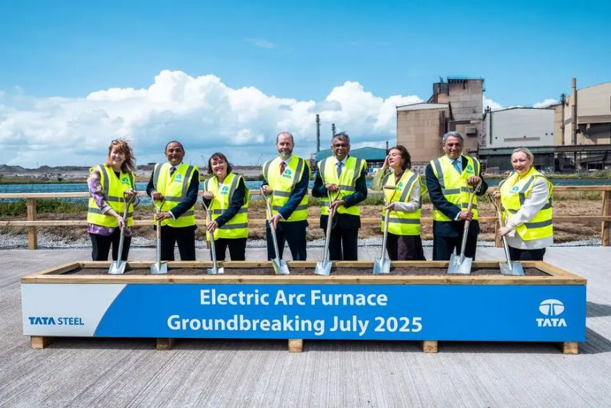 Construction begins on new arc furnaces in Port Talbot