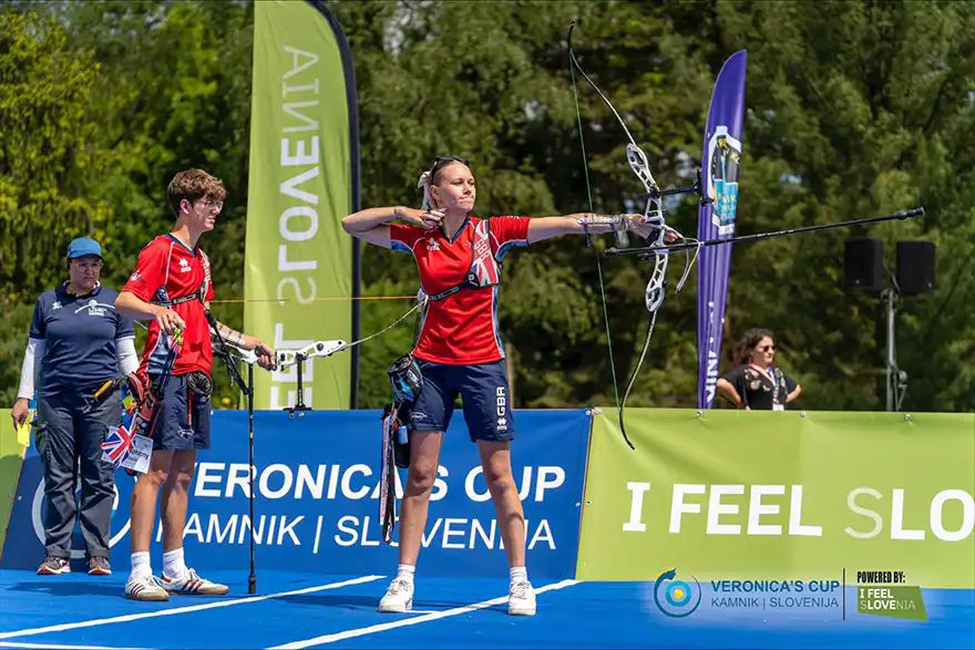 Bullseye for Mazak apprentice in Team GB archery debut