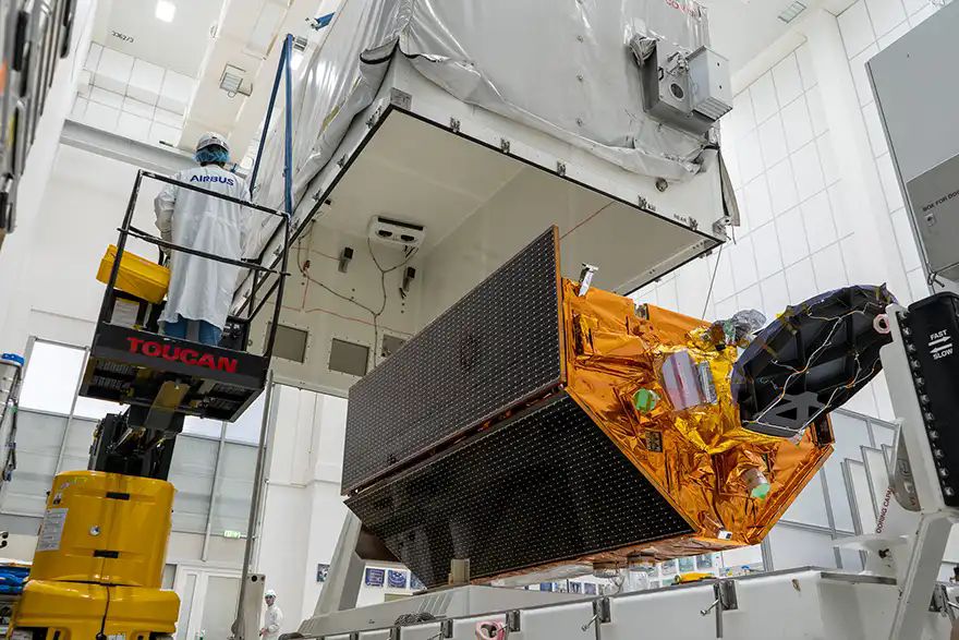 Second Copernicus Sentinel-6 satellite heads to launch site
