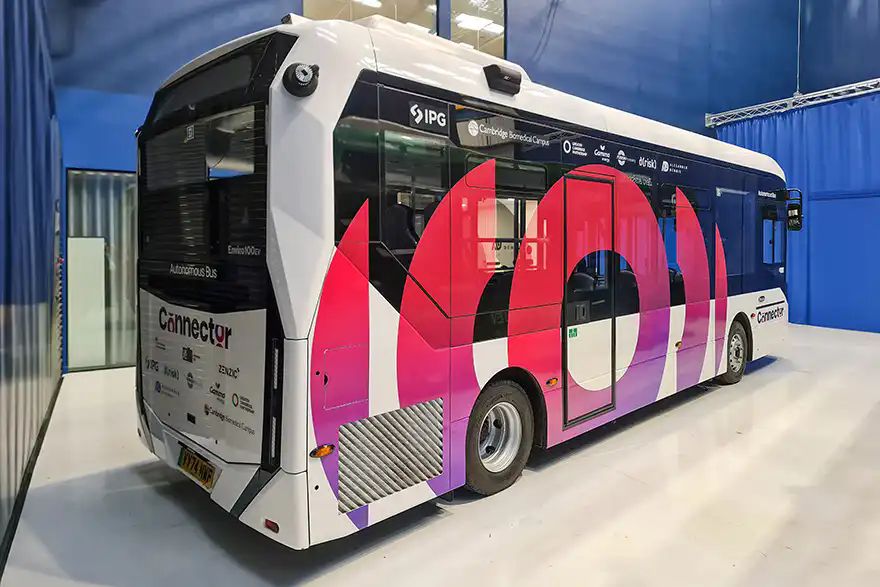 Funding for autonomous bus and baggage-handler projects