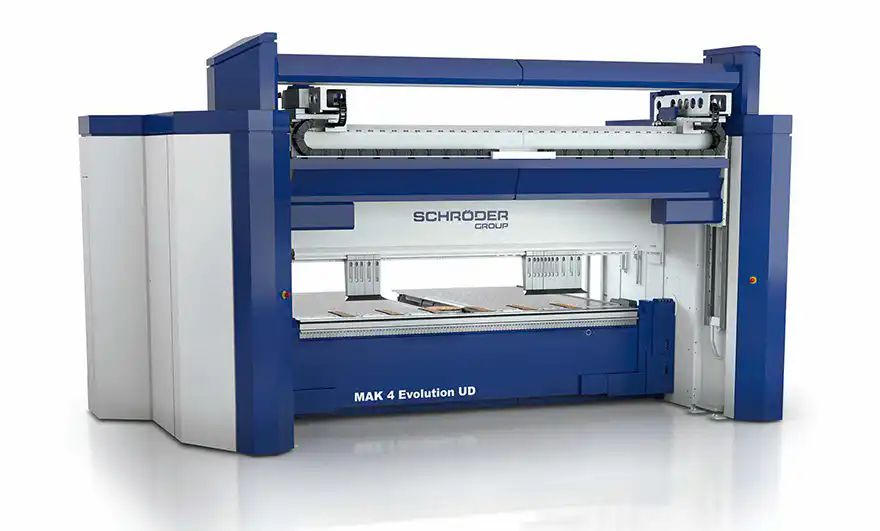 Folding machines with a high degree of automation