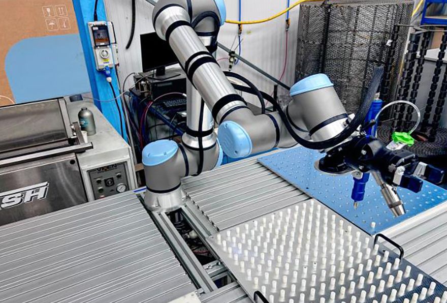 Wallwork adds UR cobot to high-volume vacuum braze line