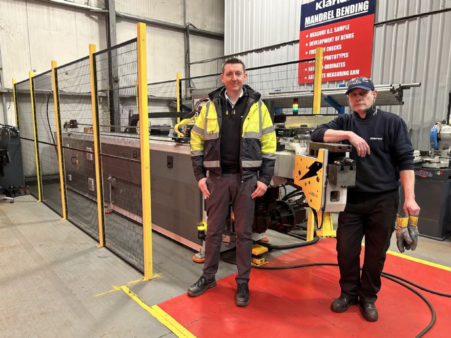Klarius invests in new Unison mandrel tube bender