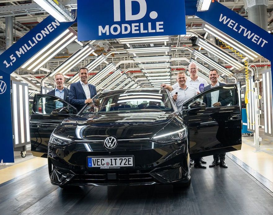 VW delivers the 1.5-millionth all-electric ID. model