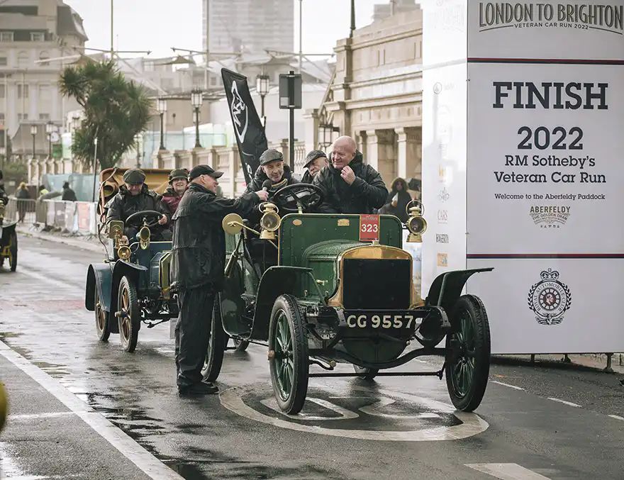 Four apprentices win chance to drive 121-year-old motor car