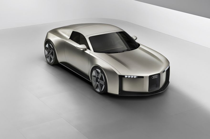 Audi introduces an all-electric two-seat sports car