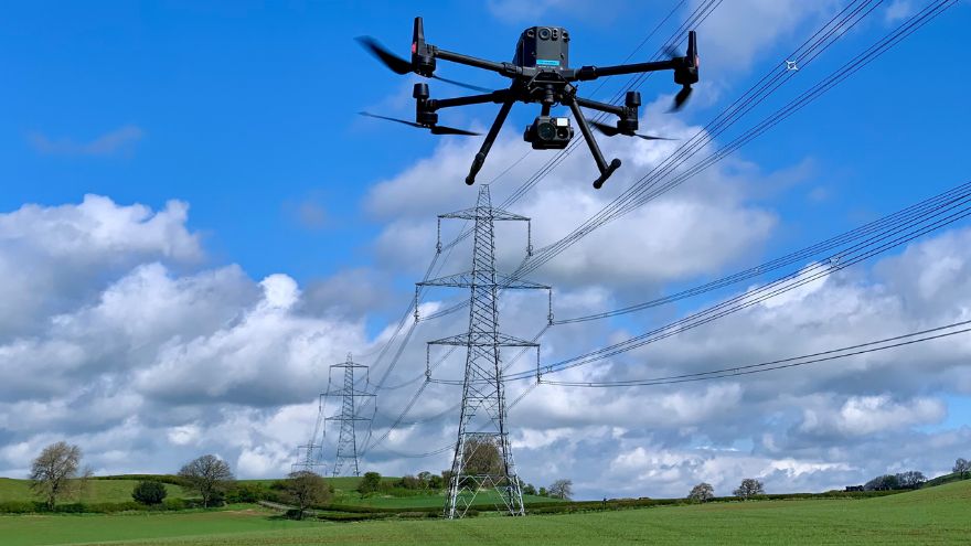 National Grid begins centralised unmanned drone inspections