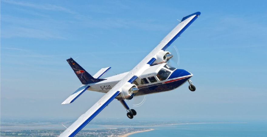 Islanders take off again — built in Britain