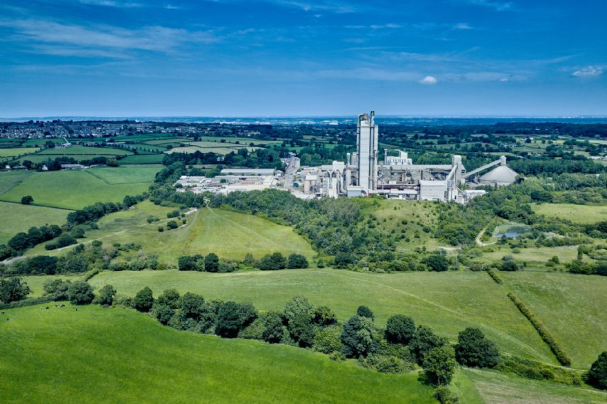 ‘Net zero’ cement milestone at Padeswood CSS