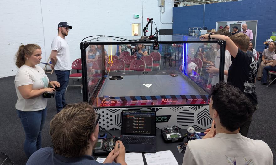 Accu to roll-out of robotics STEM challenge in West Yorkshire