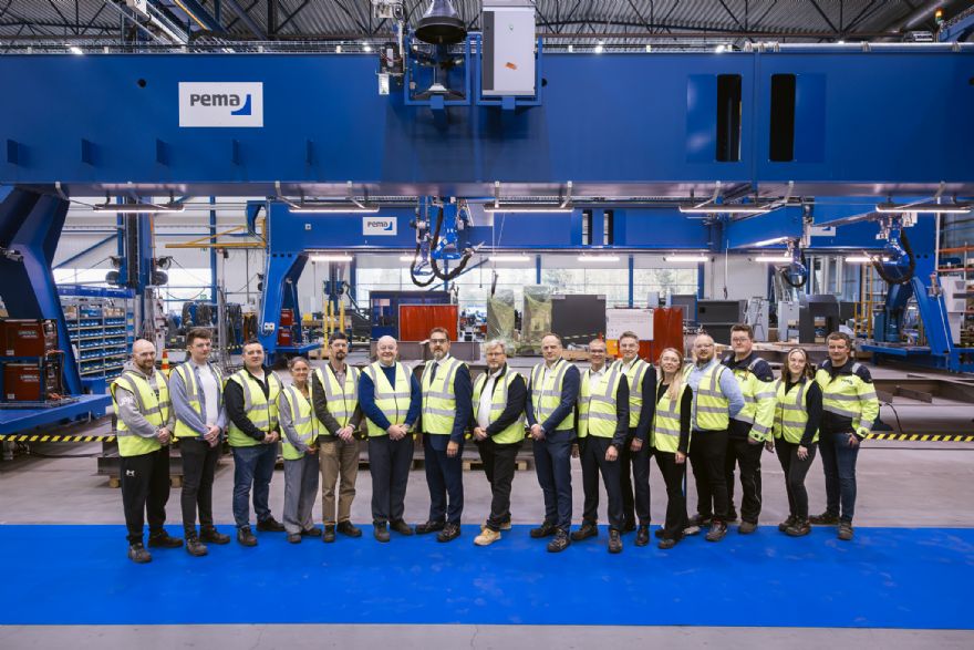 Harland & Wolff delegation visits Pemamek