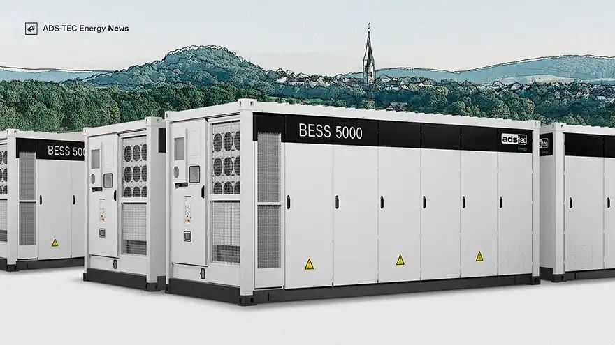 ADS-TEC unveils huge battery energy storage project