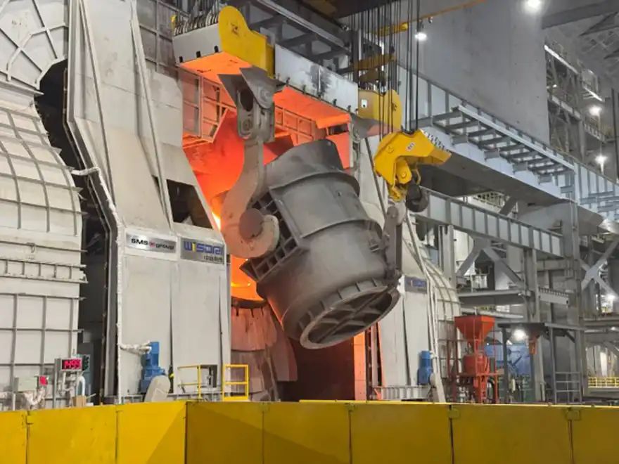 SMS completes expansion of Vietnam steelmaking plant  