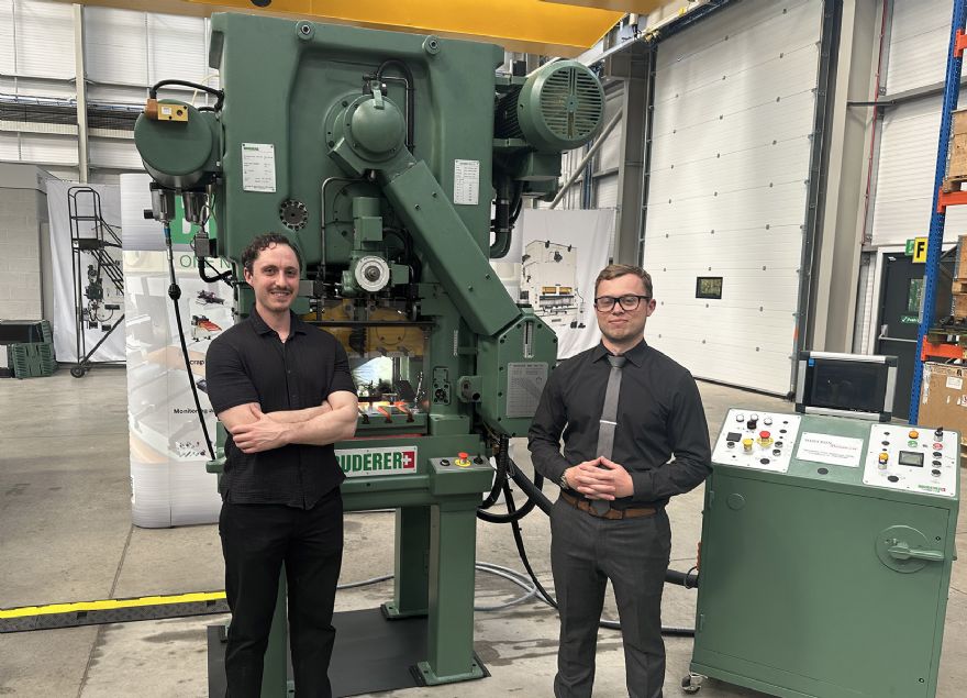 Historic UK manufacturer invests in precision press