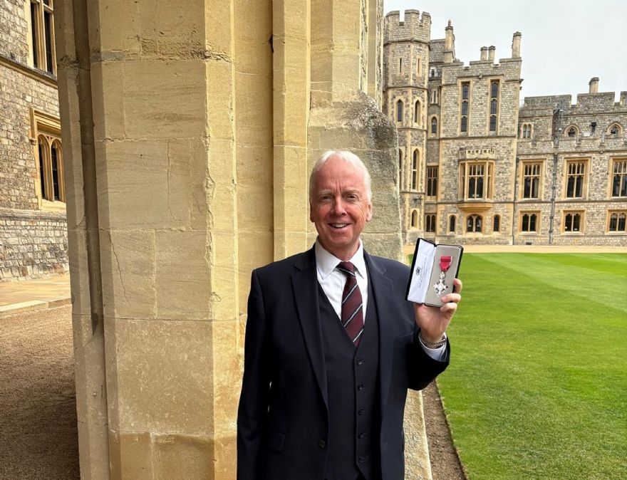 Autonomous aviation expert receives MBE 