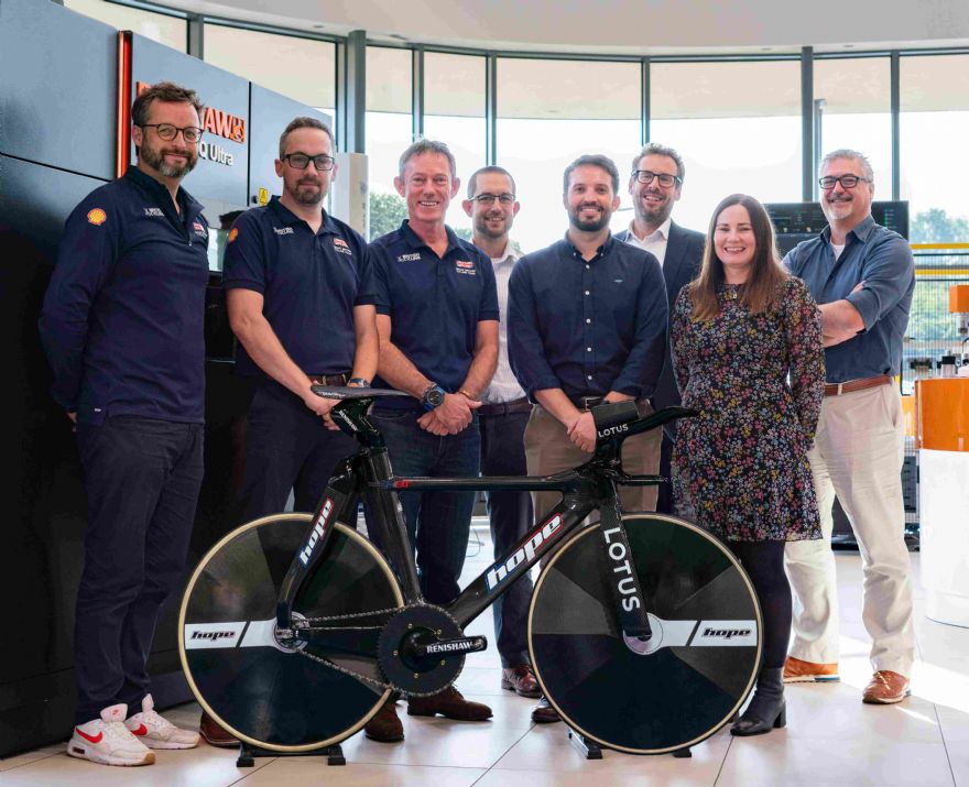 Renishaw and British Cycling limber up for 2028 Olympics
