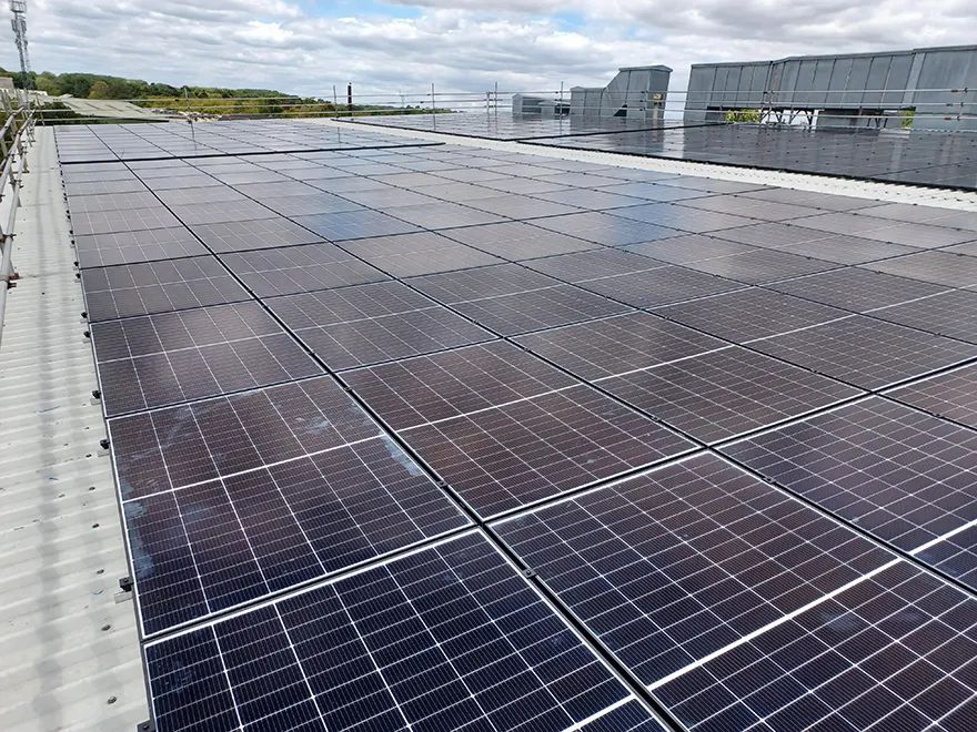 Doncasters switches to solar power at Droitwich facility