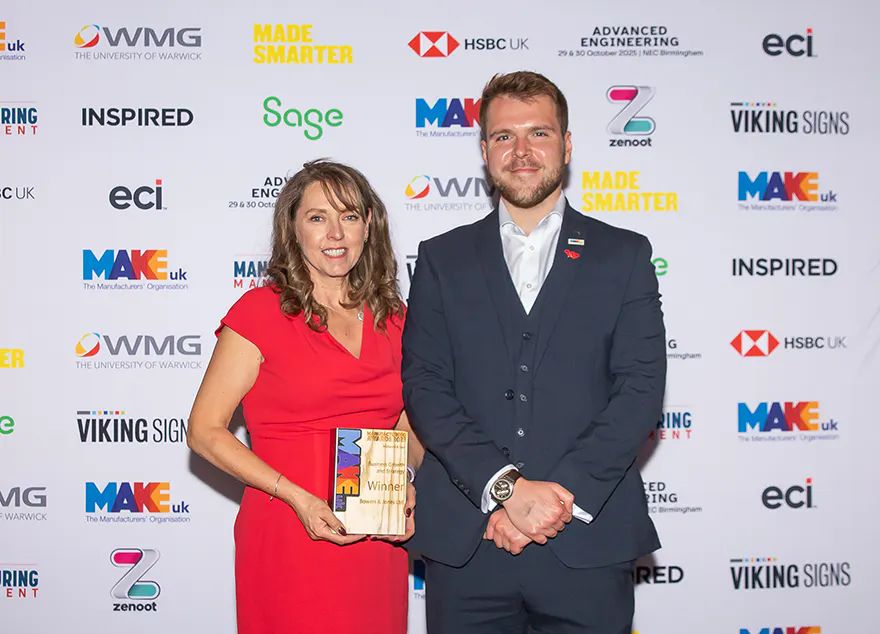 Bowers & Jones recognised with Make UK award