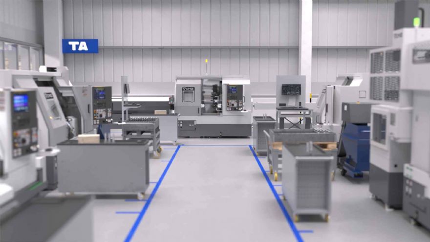 CMZ has 70 CNC lathes in stock for immediate delivery